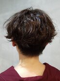 刈り上げ個性派ショート