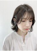 肩上ショートレイヤー
