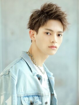 リップス 表参道店(LIPPS) スパイキー束感【Rocki'n モヒカン】2ブロックハイトーン