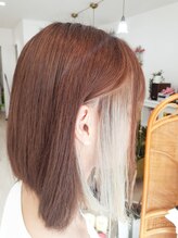 ミニーヘアアート(Minniehaira-to) インナーカラー（アイスシルバー