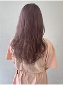 ハイトーンピンクロング【middle daikanyama】天野利香