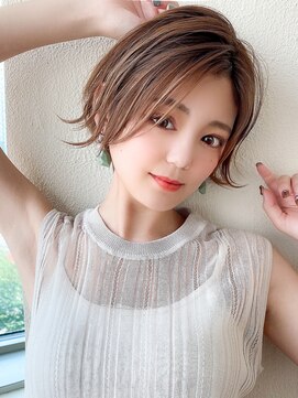 ラルユー 金山(LallYou) 前髪/くびれミディ/くすみカラー/透け感/ラベンダーカラー