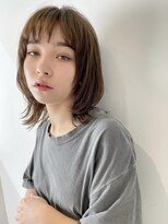 美髪/ホワイトグレージュ/大人かわいい/こなれミディ[銀座]