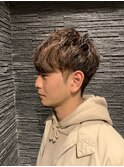 ブラウン韓流マッシュ【新橋　日比谷　内幸町　理容室　床屋】