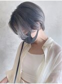スモークグレージュ_ショコラベージュボブルフ_ba349191