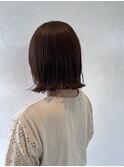 お手入れ簡単ボブ