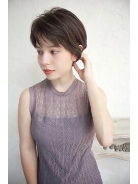 クレドガーデン 吉祥寺店(CRED GARDEN) 吉祥寺/美シルエット×大人可愛いくびれショートボブ/小顔m6