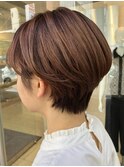 丸みショート×ブランジュ