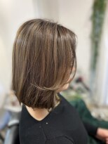 ツムグ 代官山店(TUMUGU) 30代40代50代大人可愛いココアベージュ白髪ぼかし◎代官山