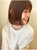 内巻きボブ