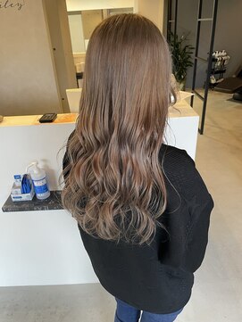 ライリー(riley) ミルクティーベージュ