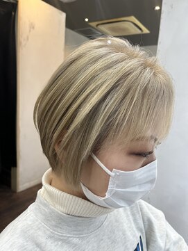 ブロンド(Blonde.) ☆ショート×ハイトーン☆