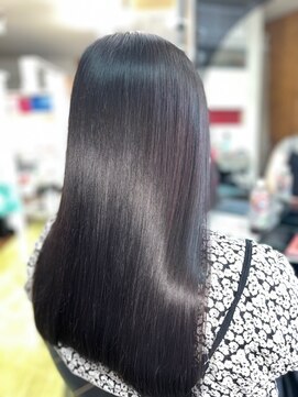 エルモア美容室 【髪質改善メテオトリートメントカラー】