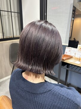 テラスヘア 新潟駅南(TERRACE hair) グレープラベンダーカラー