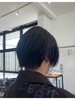 アクシア 大和田店(axia) ショートxブルーブラック