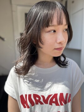 ラクレ(d.la cle) フェイスラインウルフと姫カット【ラクレ/西大分】