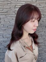 ハイバレーヘアーメゾン(HIGH VALLEY HAIRMAISON) レイヤースタイルフェイスレイヤー顔周りカット岡山南中央町