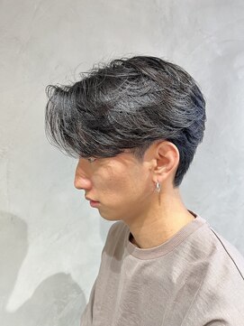 ニコ トウキョウ ヨコハマ(nico) メンズカット/センターパート/ニュアンスパーマ