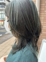 エイチ エアー ダヴ H air DAV調布北口&nbsp;マット系のミディアムウルフ