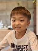 夏髪ショートマッシュ【キッズカット/メンズヘア】