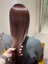 アントワープトーキョー(antwerp TOKYO)&nbsp;30代40代ピンクベージュ髪質改善酸性ストレート白髪染め