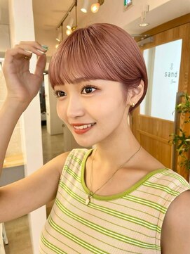 サンドハーツギンザ(sand Hearts ginza) 似合わせカット/ショートボブ/ボブ/縮毛矯正/髪質改善/銀座駅