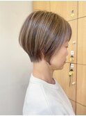 【morio成増 セリザワ】ショートボブ ゆるめパーマ