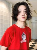 メンズボブパーマ