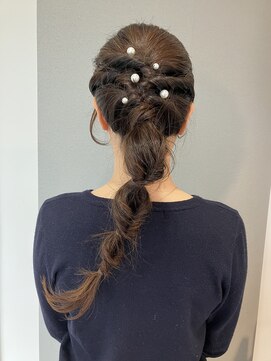 ルージュ(rouge) 編み下ろしアレンジ