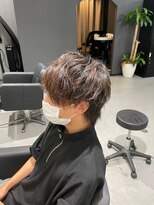 メンズサロン キング 高槻店(Men’s salon K!ng)&nbsp;波巻きツイストスパイラルパーマ/フェザーパーマ/眉毛/メンズ