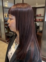ネオリーブニコ 大井町店(Neolive Nico) 顔まわりレイヤー×オレンジブラウン