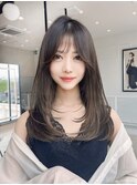 レイヤー/韓国/ボブ/縮毛矯正/髪質改善5528