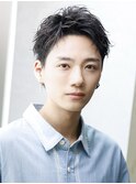 【フレッシュショート】爽やか清潔感メンズ短髪アップバング