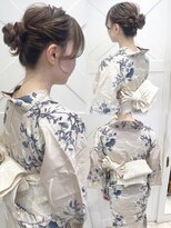 ハウス(HAUS.)&nbsp;横浜浴衣ヘアセット／ヘアアレンジ／シニヨン／浴衣着付け