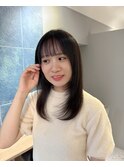 ◎ダークオリーブ/顔まわりレイヤー