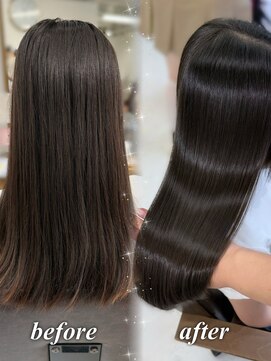 ハピネス 梅田茶屋町店(HAPPINESS) 韓国風/レイヤーカット/顔周り/顔まわり/髪質改善/ベージュ