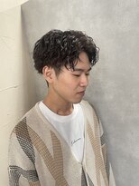 メンズサロン ルレイル(Men’s salon REIR)&nbsp;センターパート×スパイラル