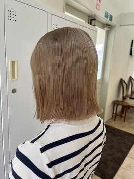 エクファ ヘア シェリル 草津 南草津店(ex-fa hair cherir) ミディアムヘア/暗めカラー/グランマッシュ/南草津