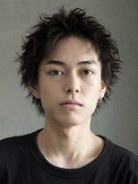 フィフス 渋谷(fifth)&nbsp;渋谷メンズスパイキーショート緩めピンツイストスパイラルパーマ