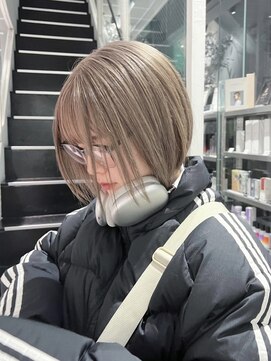シェリ ヘアデザイン(CHERIE hair design) 《suu.02》snow beige【sheer color】
