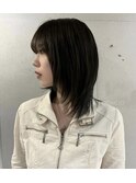 顔周りのレイヤーが可愛い!ミディアムレイヤー/韓国レイヤーk