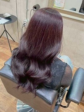 ヘアプレイスソル (HAIR PLACE SoL) 艶髪/ローズブラウン/レイヤーカット/髪質改善