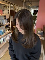 グート ヘアーメイク(gut HAIR MAKE)&nbsp;トーンダウンも透け感ありで可愛く！