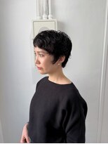 ミュー(Mu)&nbsp;ピクシーパーマ　ショートカット