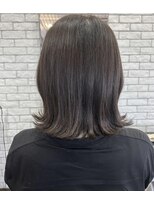 レコジョ(Recojo) 外はねボブxカーキグレージュ/ HIDE