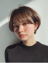 ロディーナ 大口 新子安(rodina)&nbsp;イメチェン/ピンクベージュ/アンブレラカラー/前髪/大口子安白楽