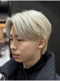 博多メンズ韓国風センターパート