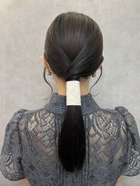 メゾンドムニ 恵比寿(Maison de MUNi)&nbsp;20代30代40代髪質改善トリートメントブルーブラック透け感春