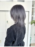 レイヤーカット/ラベンダーアッシュ/アッシュグレー【綾瀬/亀有