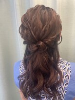 マーズ(Hair&Make Mars+)&nbsp;ハーフアップ